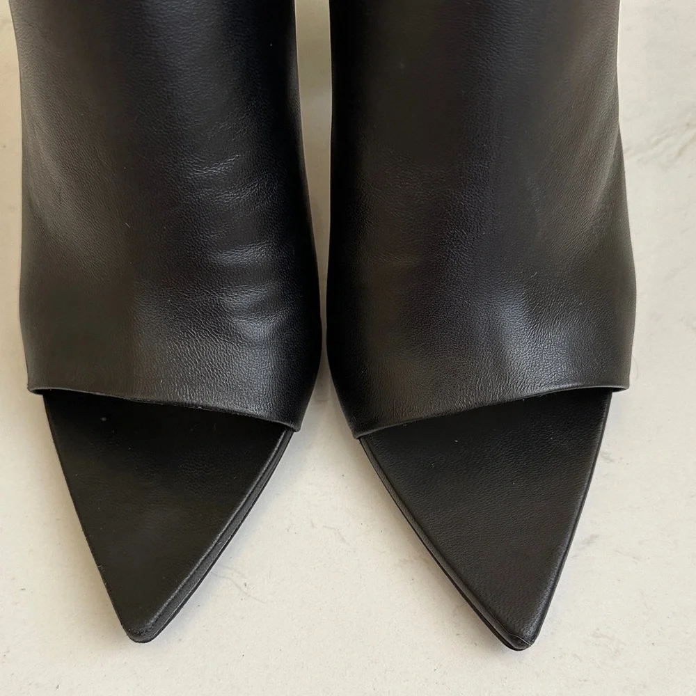 Jil Sander Architectural Heel Napa Leather Mule - Picture 8 of 9